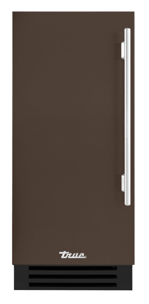 Clear Ice Machine, Left Hinged, Espresso, Chrome Hardware TUI15LOPDDSK305H02