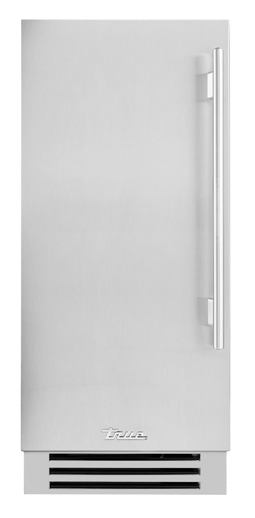 Clear Ice Machine, Left Hinged, Color Match, Chrome Hardware TUI15LOPDDSKXXXH02