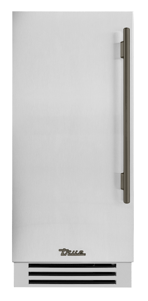 Clear Ice Machine, Left Hinged, Color Match, Pewter Hardware TUI15LOPDDSKXXXH05