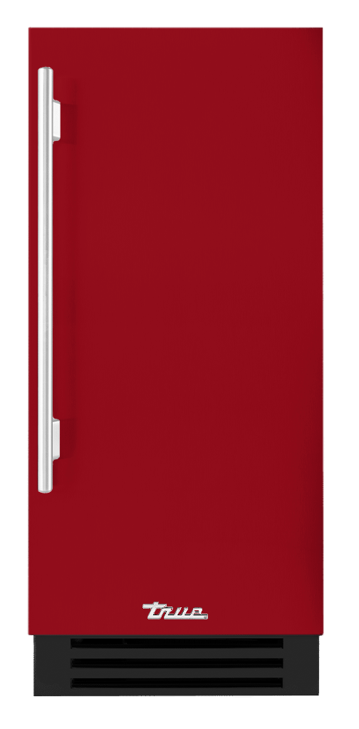 Clear Ice Machine, Right Hinged, Crimson, Chrome Hardware TUI15ROPDDSK193H02