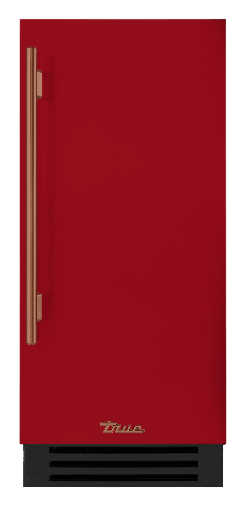 Clear Ice Machine, Right Hinged, Crimson, Copper Hardware TUI15ROPDDSK193H03