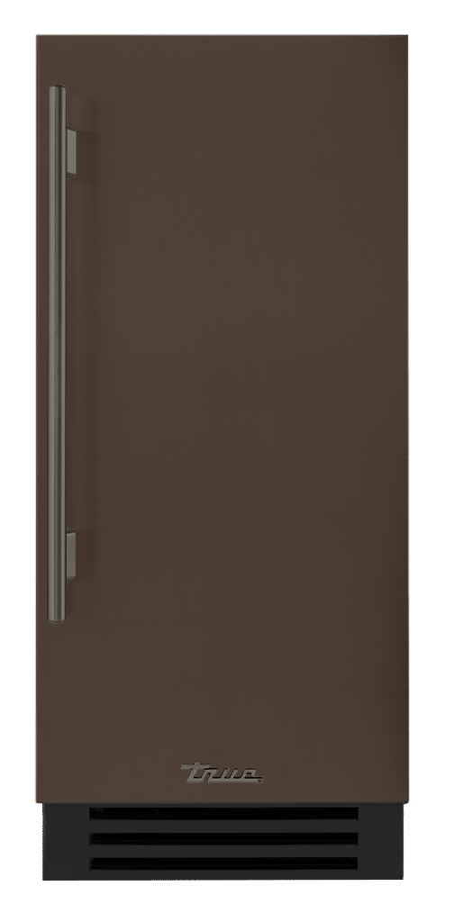Clear Ice Machine, Right Hinged, Espresso, Pewter Hardware TUI15ROPDDSK305H05