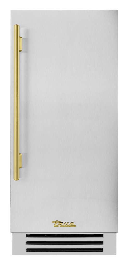 Clear Ice Machine, Right Hinged, Brass Hardware TUI15RSSDH01
