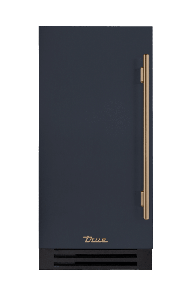 ADA Height Clear Ice Machine, Left Hinged, Juniper, Gold Hardware TUIADA15LSA104H08