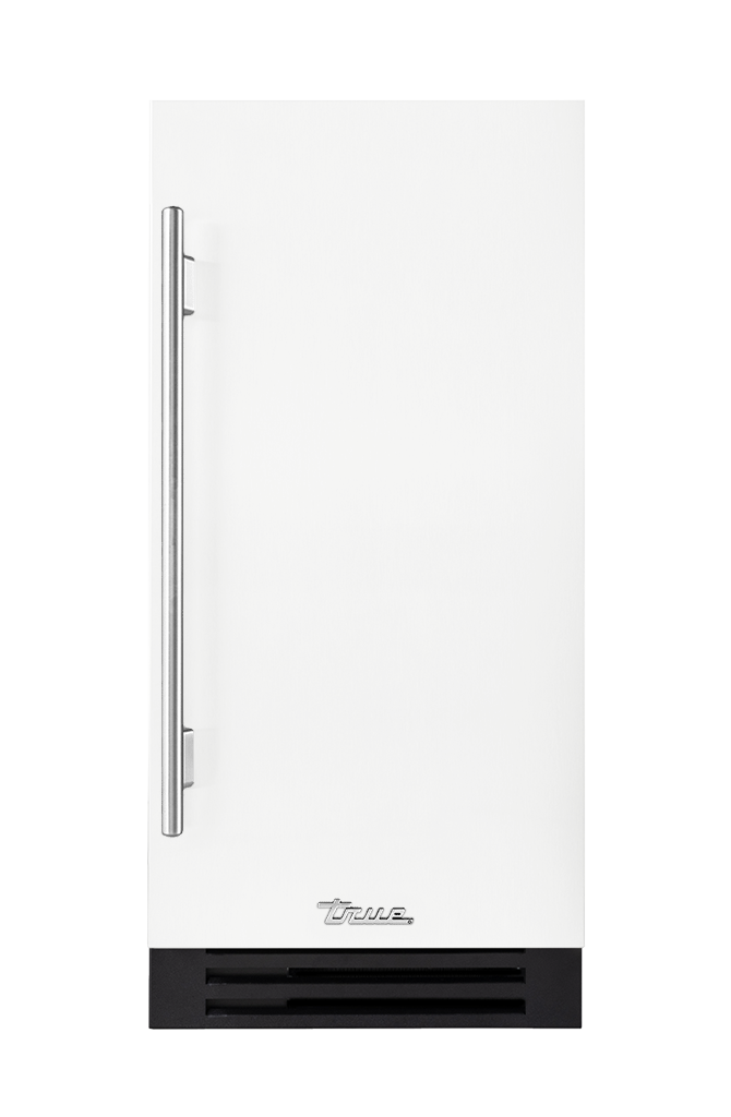 ADA Height Clear Ice Machine, Right Hinged, Matte White TUIADA15RSA030H04