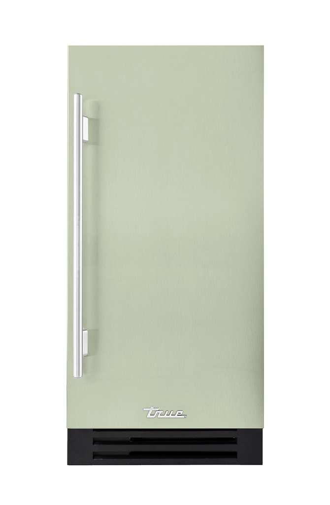 ADA Height Clear Ice Machine, Right Hinged, Sage, Chrome Hardware TUIADA15RSA129H02