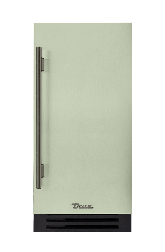 ADA Height Clear Ice Machine, Right Hinged, Sage, Pewter Hardware TUIADA15RSA129H05