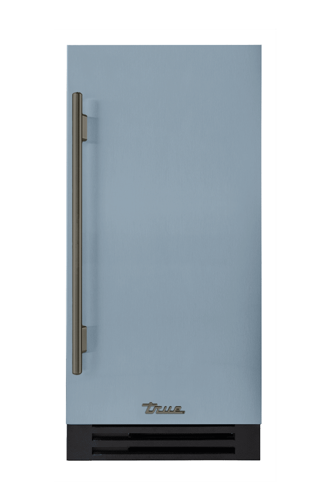ADA Height Clear Ice Machine, Right Hinged, Bluestone, Pewter Hardware TUIADA15RSA152H05