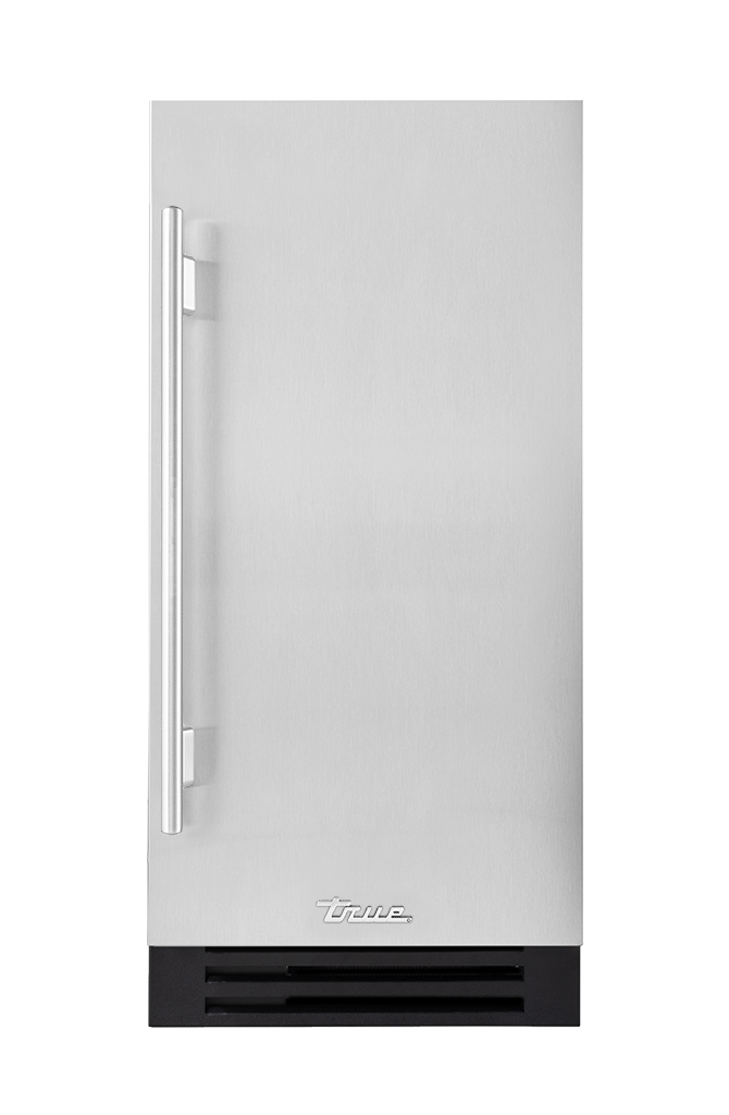 ADA Height Clear Ice Machine, Right Hinged, Chrome Hardware TUIADA15RSASH02