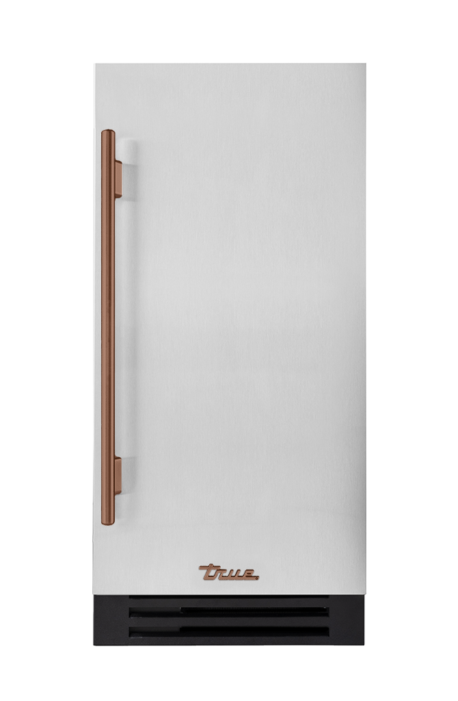 ADA Height Clear Ice Machine, Right Hinged, Color Match, Copper Hardware TUIADA15RSAXXXH03