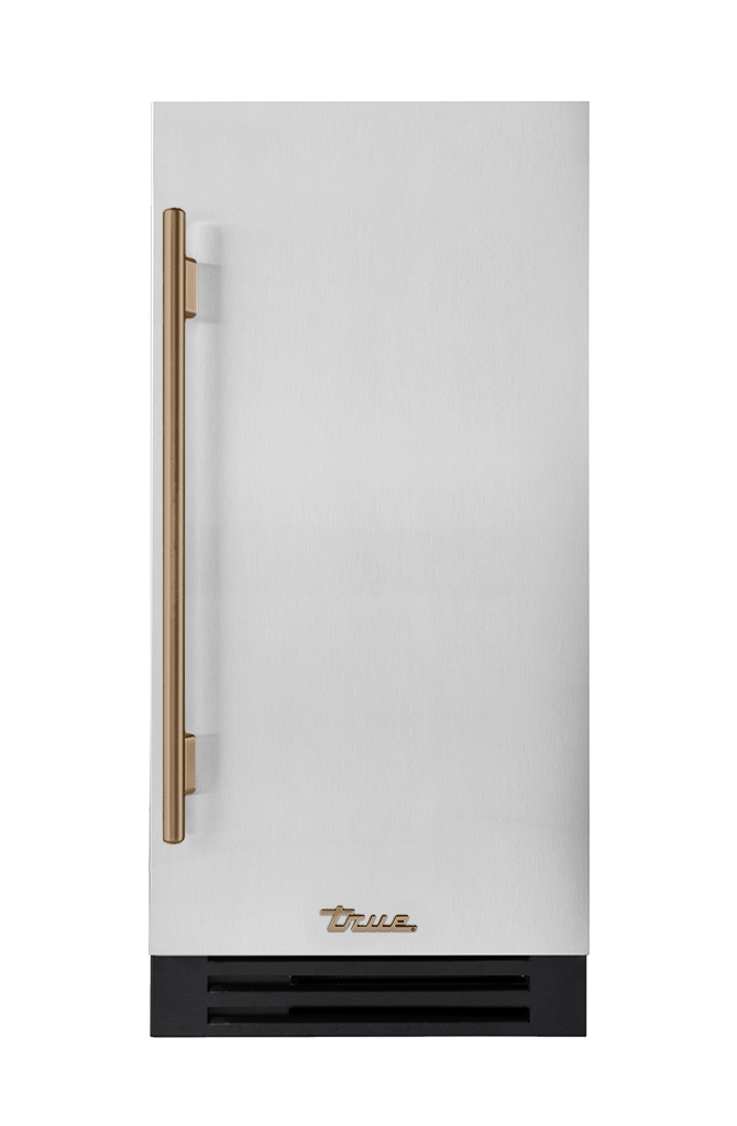 ADA Height Clear Ice Machine, Right Hinged, Color Match, Gold Hardware TUIADA15RSAXXXH08