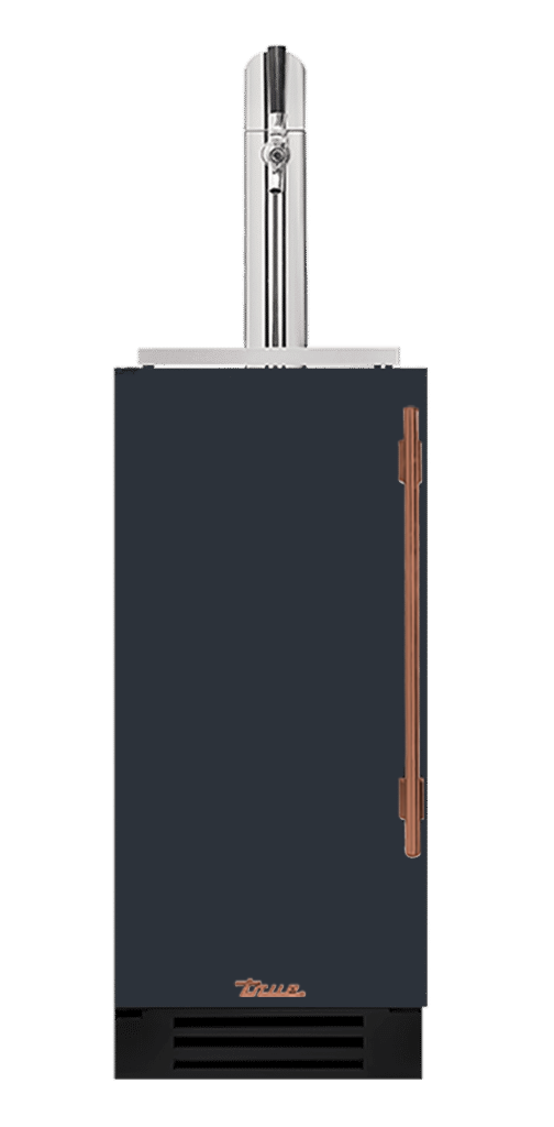 Undercounter Beverage Dispenser, Left Hinged, Juniper, Copper Hardware TUR15BDLOPCDSK104H03