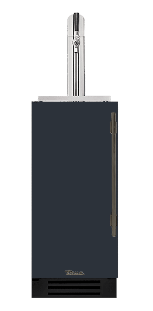 Undercounter Beverage Dispenser, Left Hinged, Juniper, Pewter Hardware TUR15BDLOPCDSK104H05