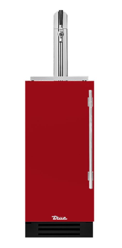 Undercounter Beverage Dispenser, Left Hinged, Crimson TUR15BDLOPCDSK193H04