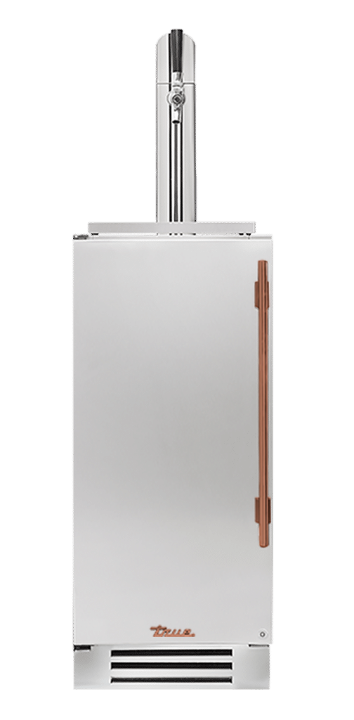 Undercounter Beverage Dispenser, Left Hinged, Color Match, Copper Hardware TUR15BDLOPCDSKXXXH03