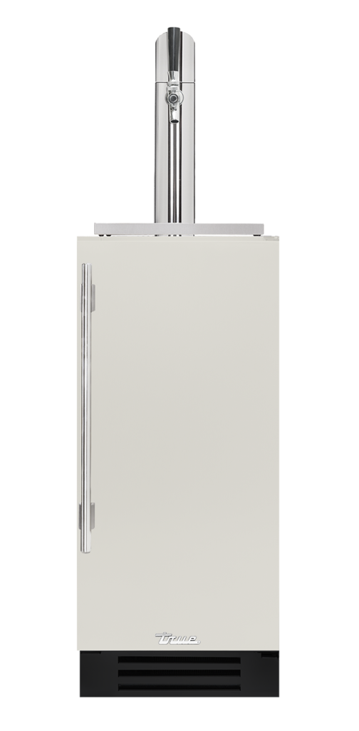 Undercounter Beverage Dispenser, Right Hinged, Antique White TUR15BDROPCDSK050H04