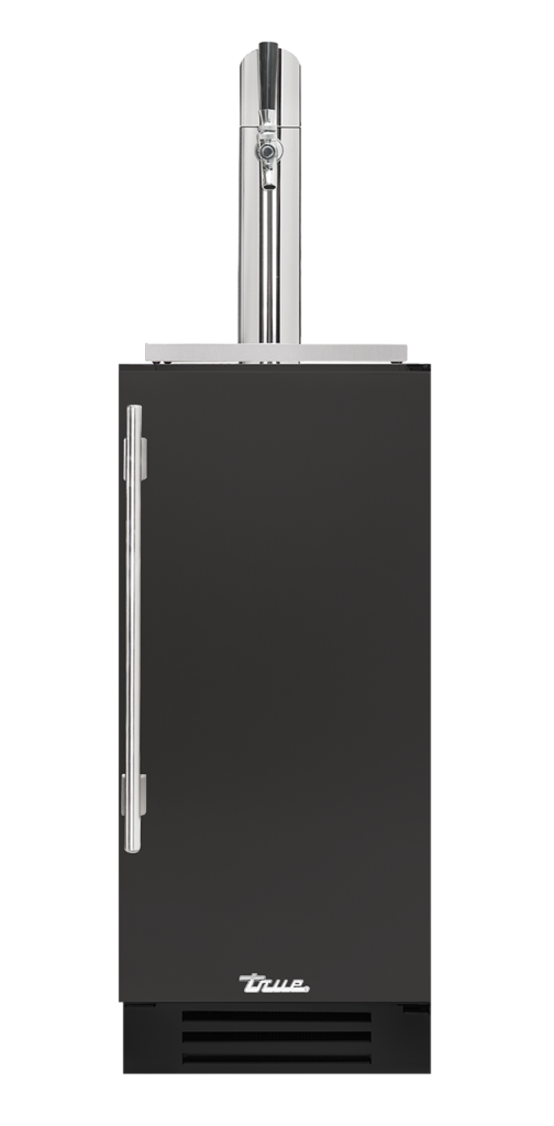 Undercounter Beverage Dispenser, Right Hinged, Ultra Matte Black TUR15BDROPCDSK085H04
