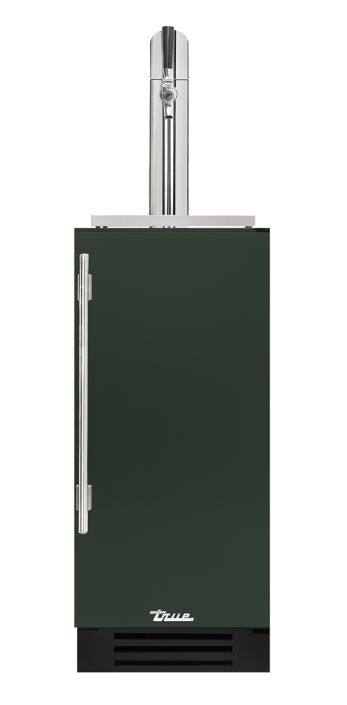 15″ Single Tap Beverage Dispenser Solid Stainless TUR15BDROPCDSK086