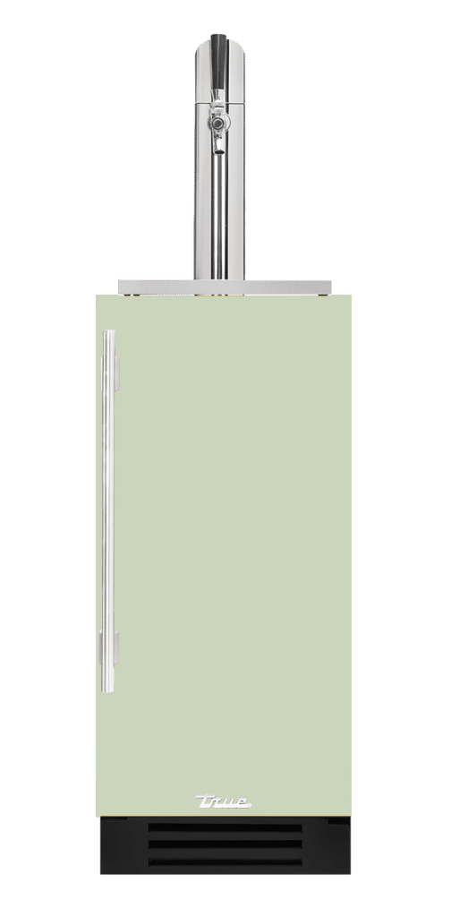 Undercounter Beverage Dispenser, Right Hinged, Sage, Chrome Hardware TUR15BDROPCDSK129H02
