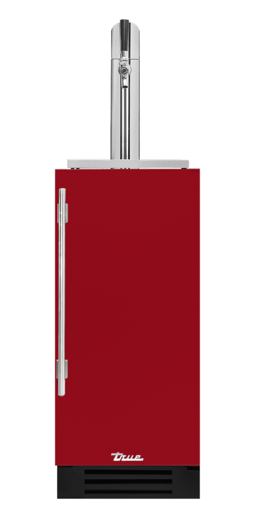 Undercounter Beverage Dispenser, Right Hinged, Crimson TUR15BDROPCDSK193H04