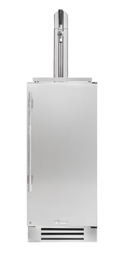 15″ Single Tap Beverage Dispenser Solid Stainless TUR15BDROPCDSKXXX