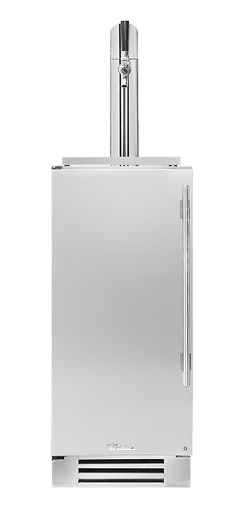 15″ Single Tap Beverage Dispenser Solid Stainless TUR15BDRSSC044H08