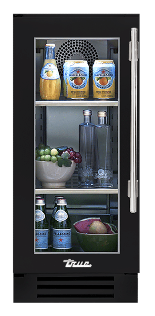 Undercounter Refrigerator, Left Hinged, Matte Black TUR15LOGCDSK027H04