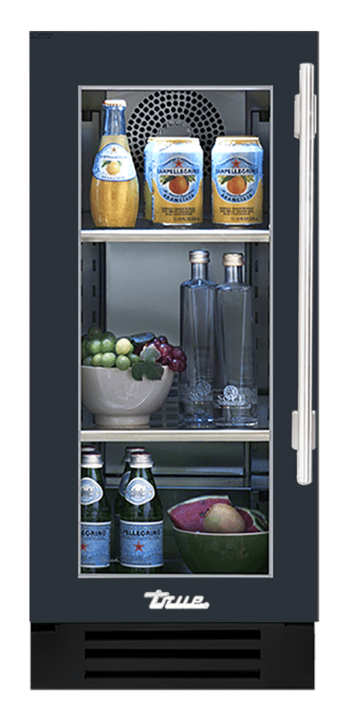 Undercounter Refrigerator, Left Hinged, Juniper, Chrome Hardware TUR15LOGCDSK104H02