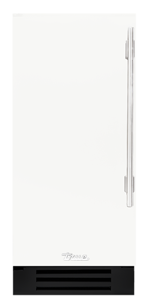 Undercounter Refrigerator, Left Hinged, Matte White, Chrome Hardware TUR15LOPCDSK030H02