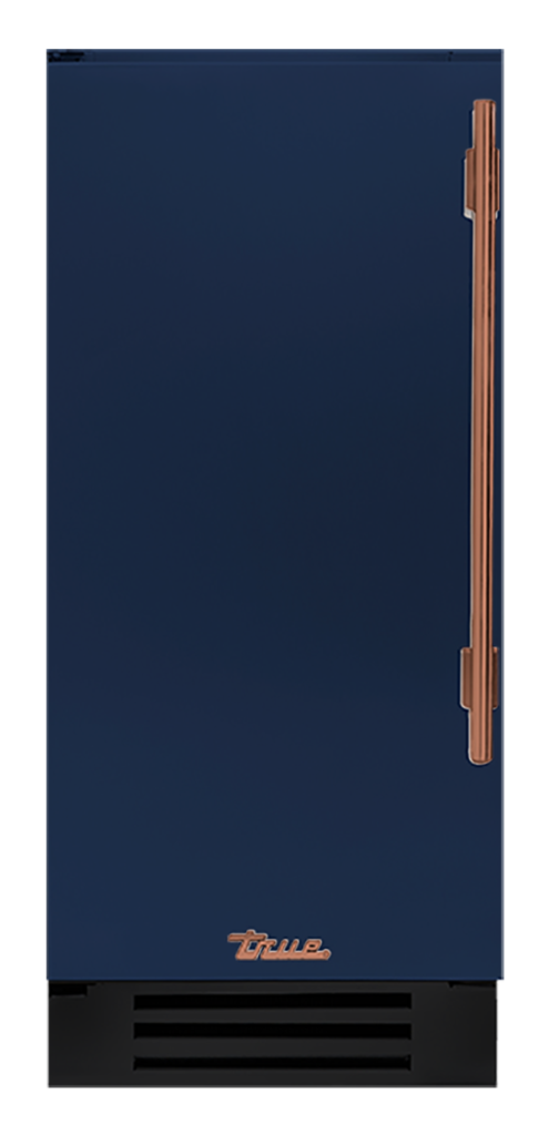 Undercounter Refrigerator, Left Hinged, Cobalt, Copper Hardware TUR15LOPCDSK078H03