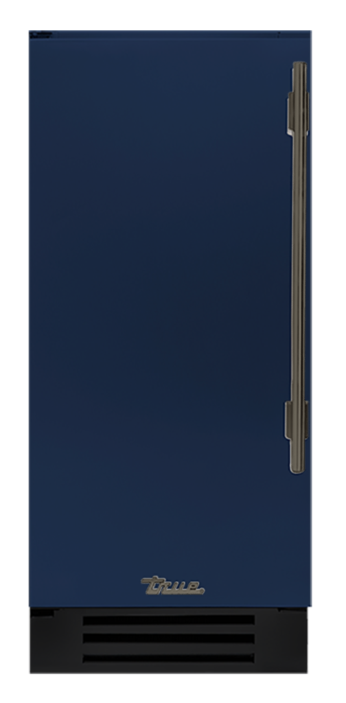 Undercounter Refrigerator, Left Hinged, Cobalt, Pewter Hardware TUR15LOPCDSK078H05