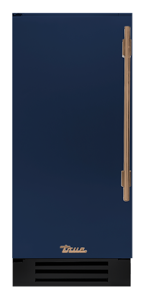 Undercounter Refrigerator, Left Hinged, Cobalt, Gold Hardware TUR15LOPCDSK078H08