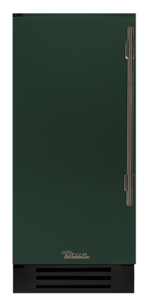 Undercounter Refrigerator, Left Hinged, Emerald, Pewter Hardware TUR15LOPCDSK086H05