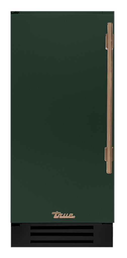 Undercounter Refrigerator, Left Hinged, Emerald, Gold Hardware TUR15LOPCDSK086H08