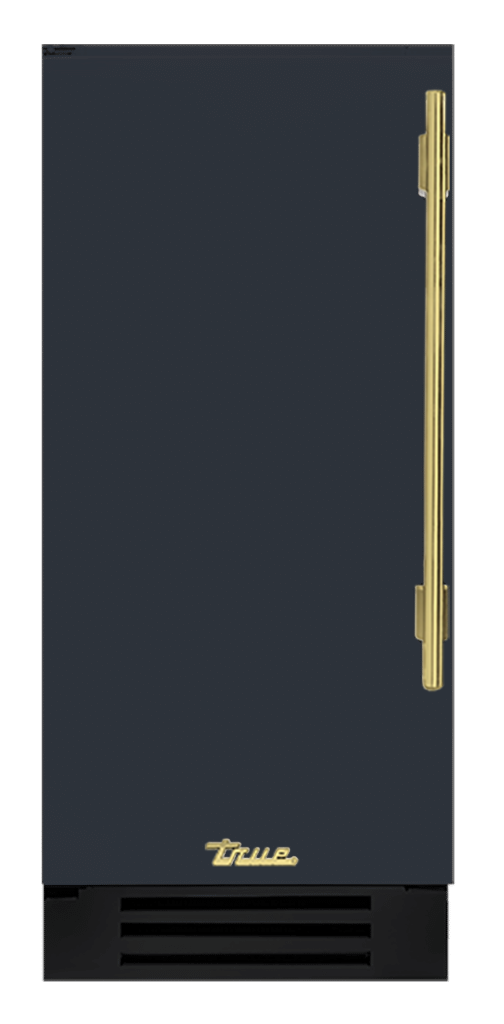 Undercounter Refrigerator, Left Hinged, Juniper, Brass Hardware TUR15LOPCDSK104H01