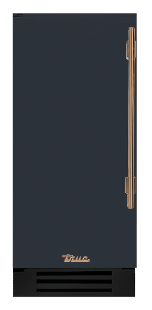 Undercounter Refrigerator, Left Hinged, Juniper, Gold Hardware TUR15LOPCDSK104H08