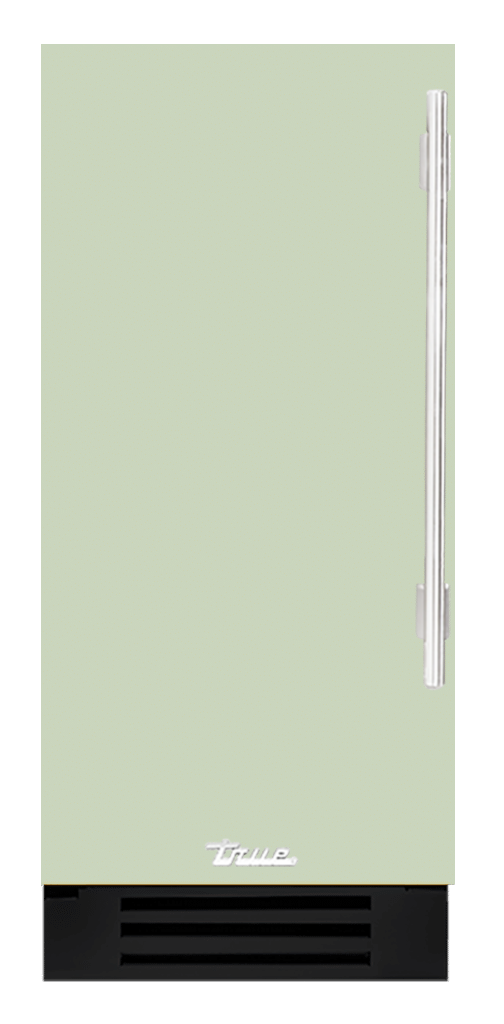 Undercounter Refrigerator, Left Hinged, Sage, Chrome Hardware TUR15LOPCDSK129H02