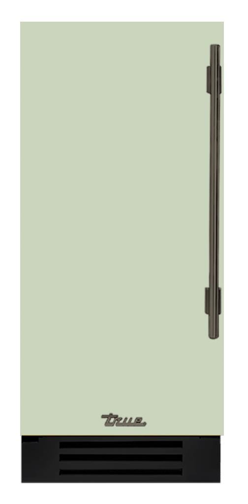 Undercounter Refrigerator, Left Hinged, Sage, Pewter Hardware TUR15LOPCDSK129H05