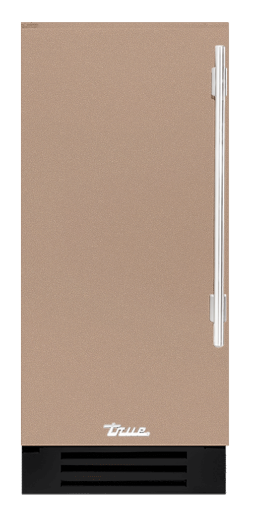 Undercounter Refrigerator, Left Hinged, Champagne, Chrome Hardware TUR15LOPCDSK179H02