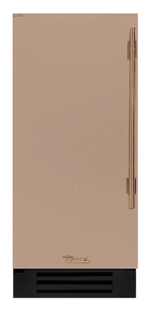 Undercounter Refrigerator, Left Hinged, Champagne, Gold Hardware TUR15LOPCDSK179H08
