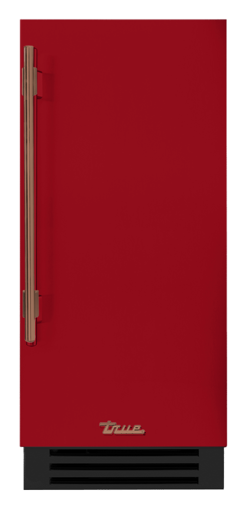 Undercounter Refrigerator, Right Hinged, Crimson, Copper Hardware TUR15ROPCDSK193H03