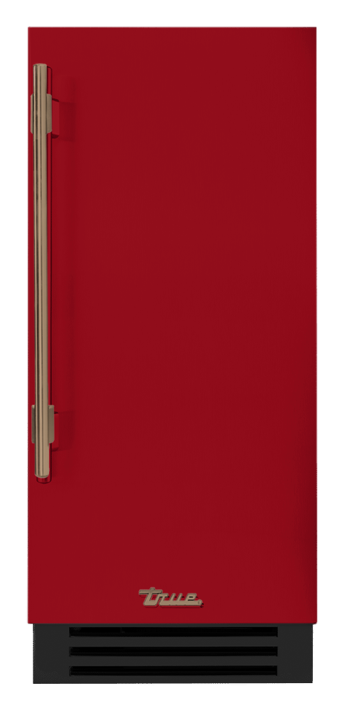 Undercounter Refrigerator, Right Hinged, Crimson, Gold Hardware TUR15ROPCDSK193H08