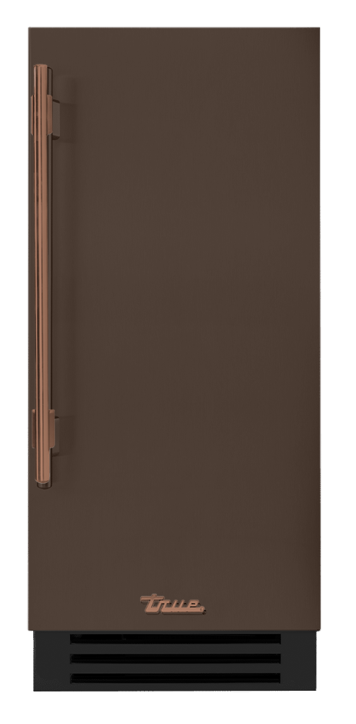 Undercounter Refrigerator, Right Hinged, Espresso, Copper Hardware TUR15ROPCDSK305H03