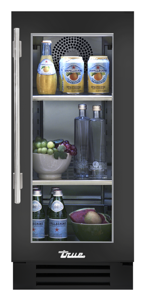 15″ Undercounter Refrigerator Stainless Glass TUR15RSGC027H01