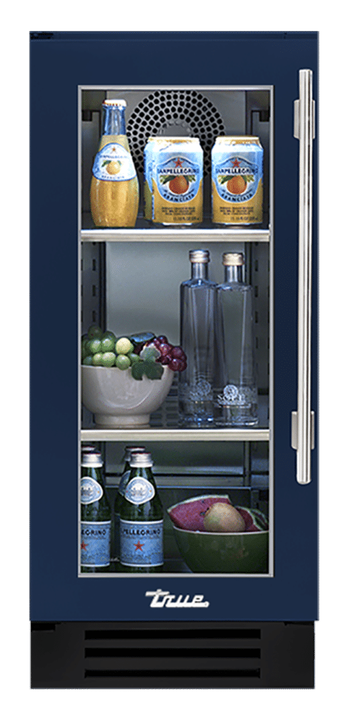 15″ Undercounter Refrigerator Stainless Glass TUR15RSGC030H01