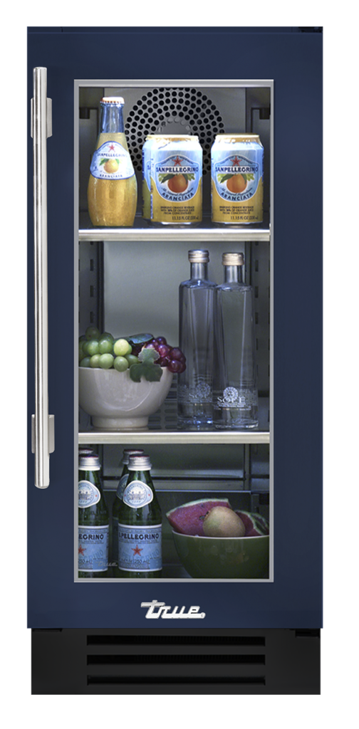 15″ Undercounter Refrigerator Stainless Glass TUR15RSGC050H08