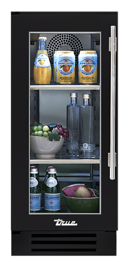 15″ Undercounter Refrigerator Stainless Glass TUR15RSGC078H04