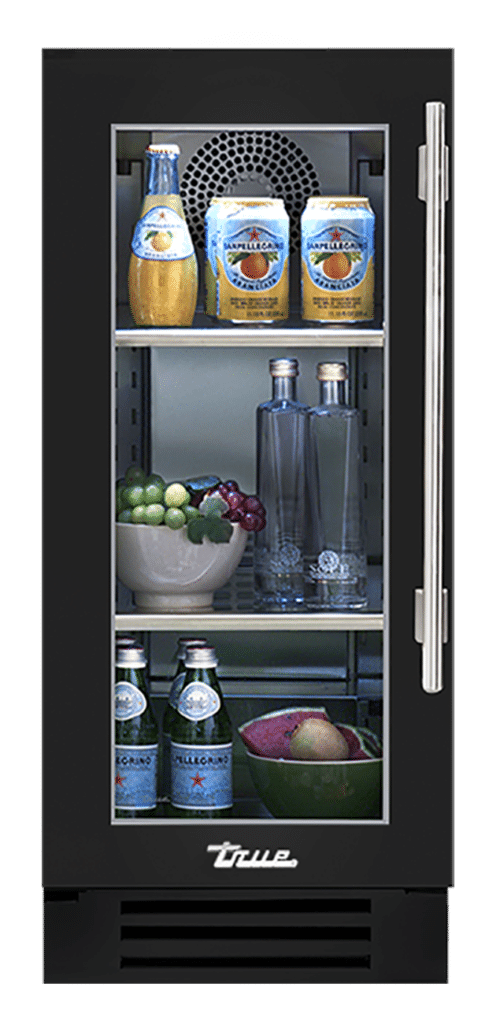 15″ Undercounter Refrigerator Stainless Glass TUR15RSGC085H02