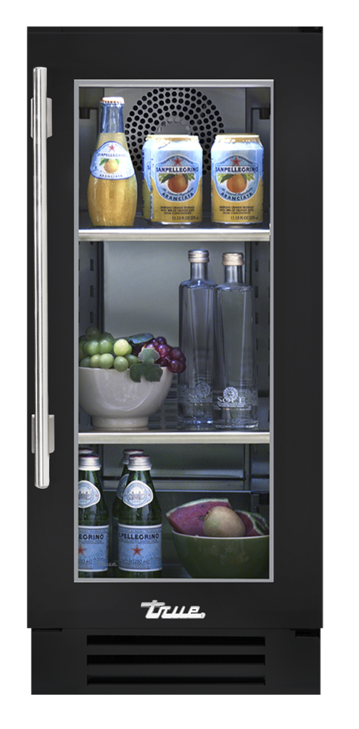 15″ Undercounter Refrigerator Stainless Glass TUR15RSGC104H01