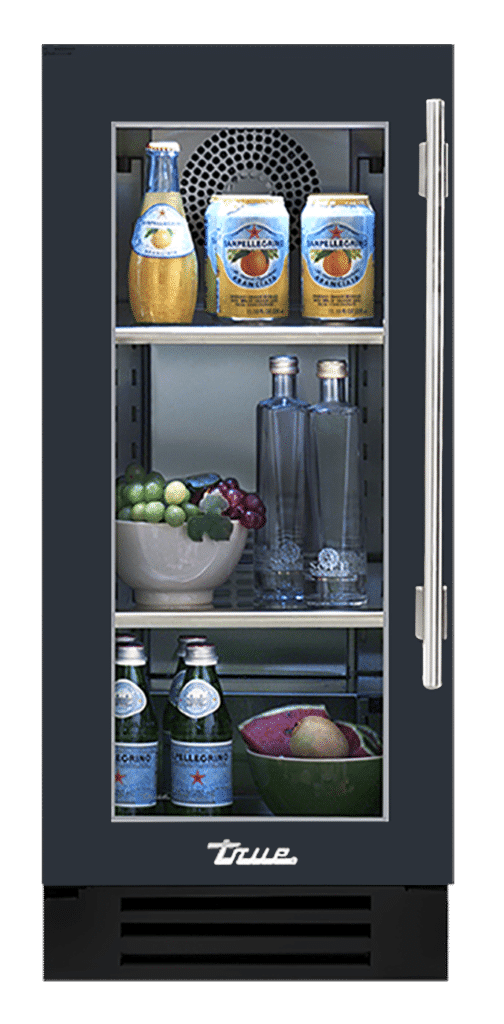 15″ Undercounter Refrigerator Stainless Glass TUR15RSGC129H05
